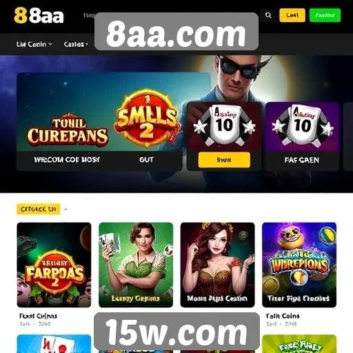 Análise das principais características do site 8aa.com