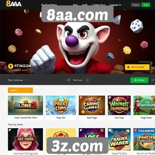 8aa.com oferece uma ampla variedade de jogos online